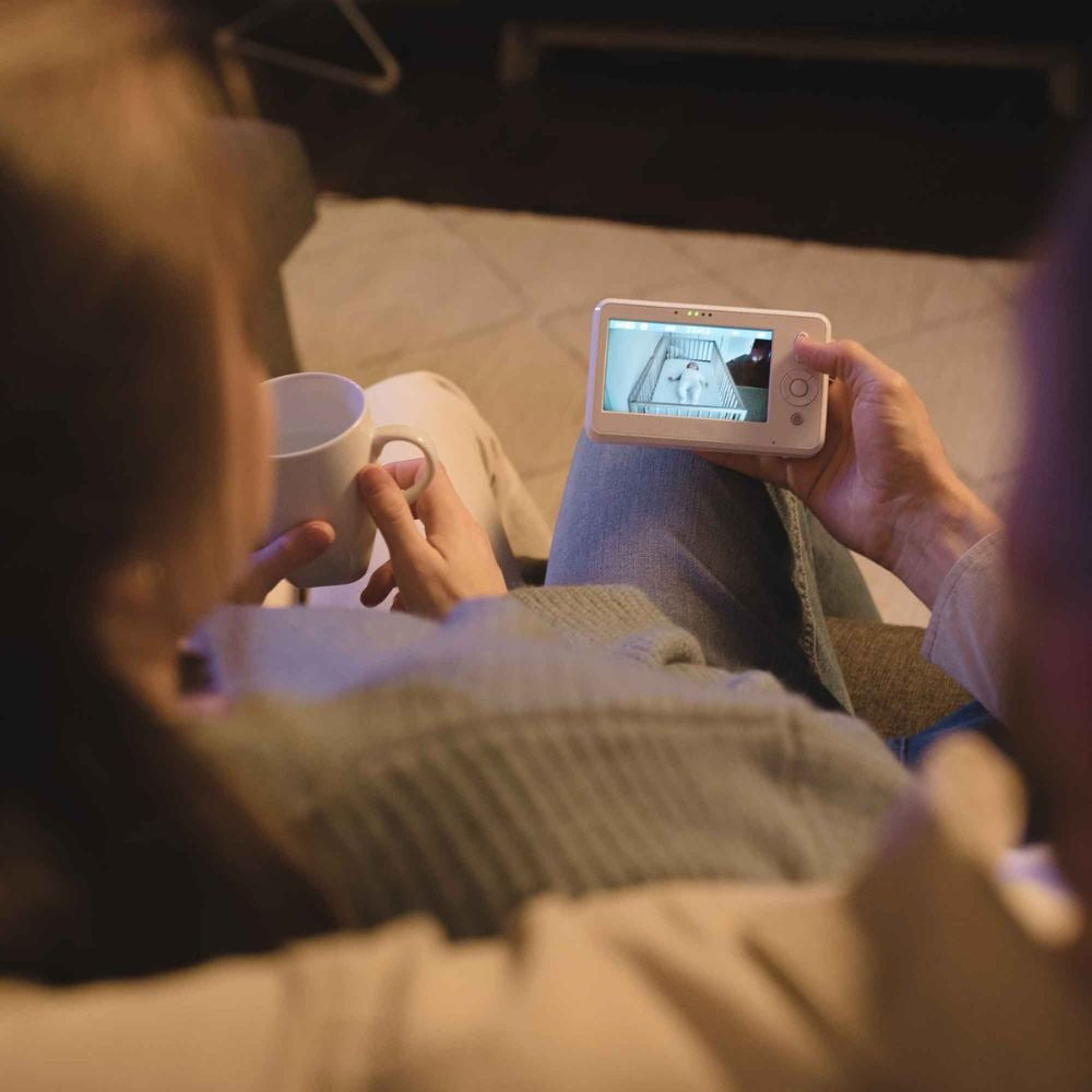 Babyphone vidéo Babyride avec détecteur de mouvements SafeSleep