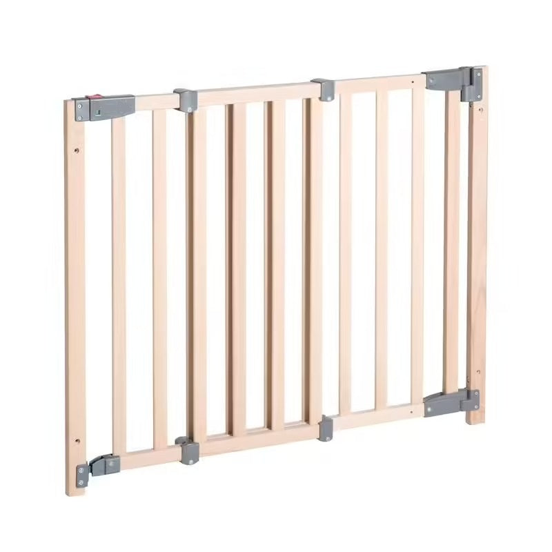 Barrière de sécurité en bois massif avec portillon magnétique Babyride