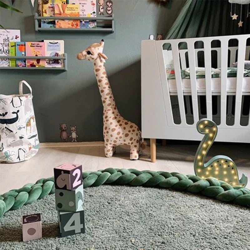 Lampe de chevet en bois naturel – Diplodocus