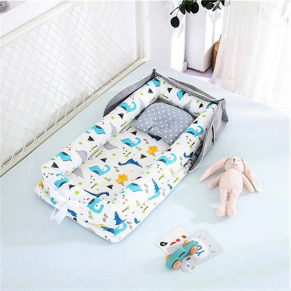 Matelas à langer portable dinosaure