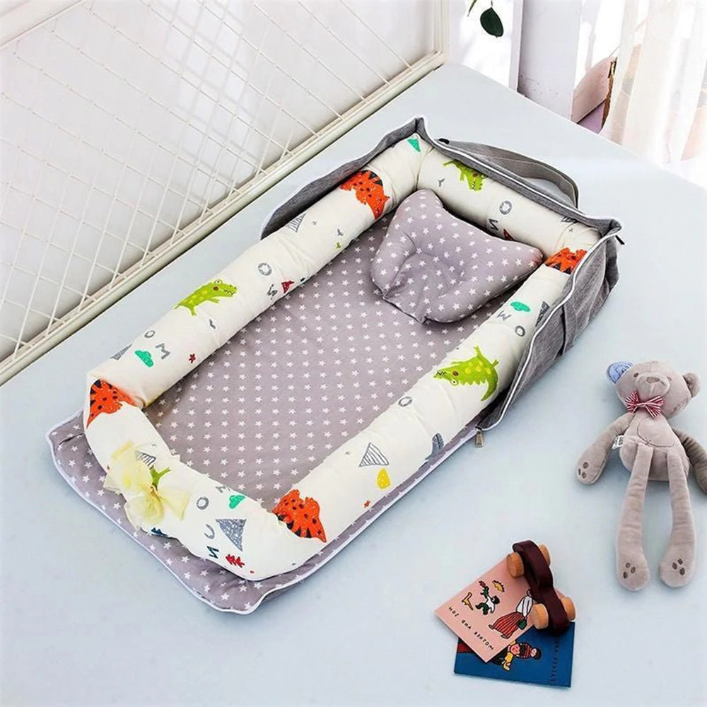 Matelas à langer portable dinosaure
