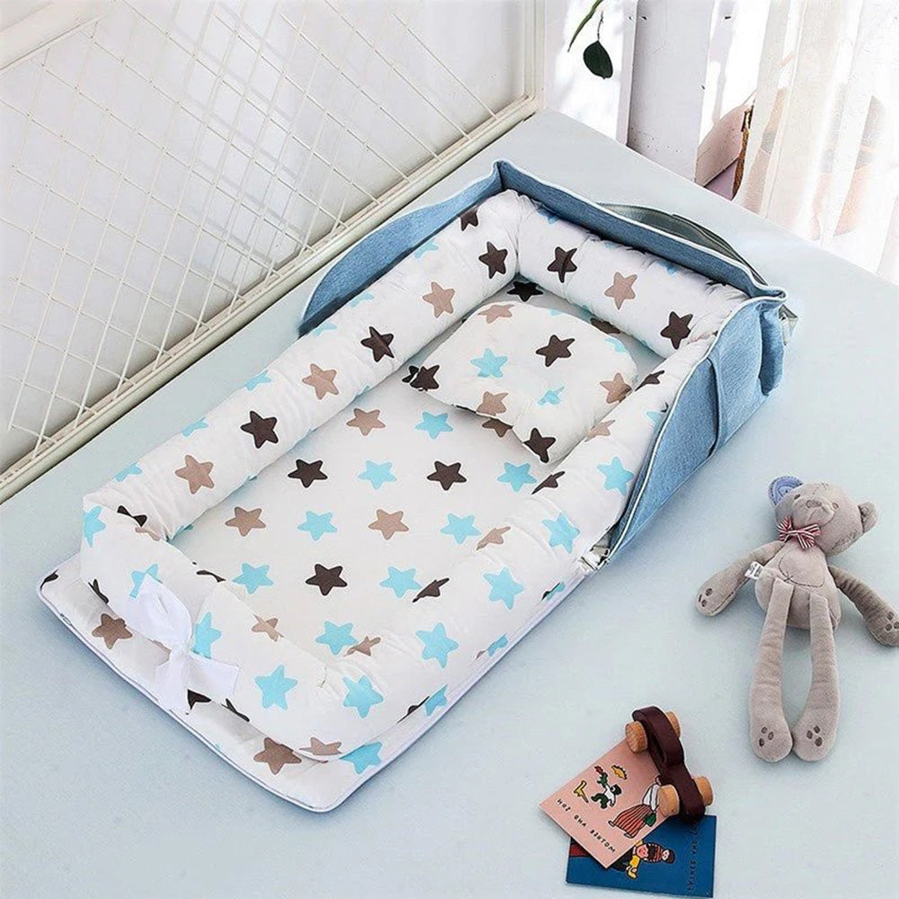 Matelas à langer portable étoile