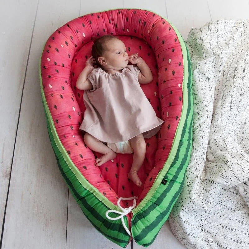 Réducteur de lit bébé – Pastèque