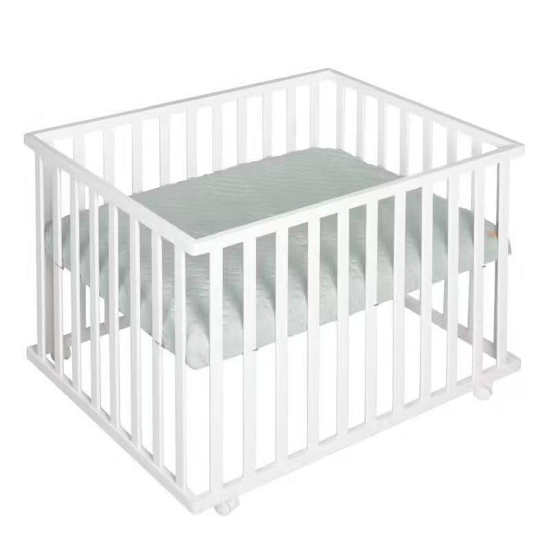 Parc bébé rectangulaire sur roulettes Babyride