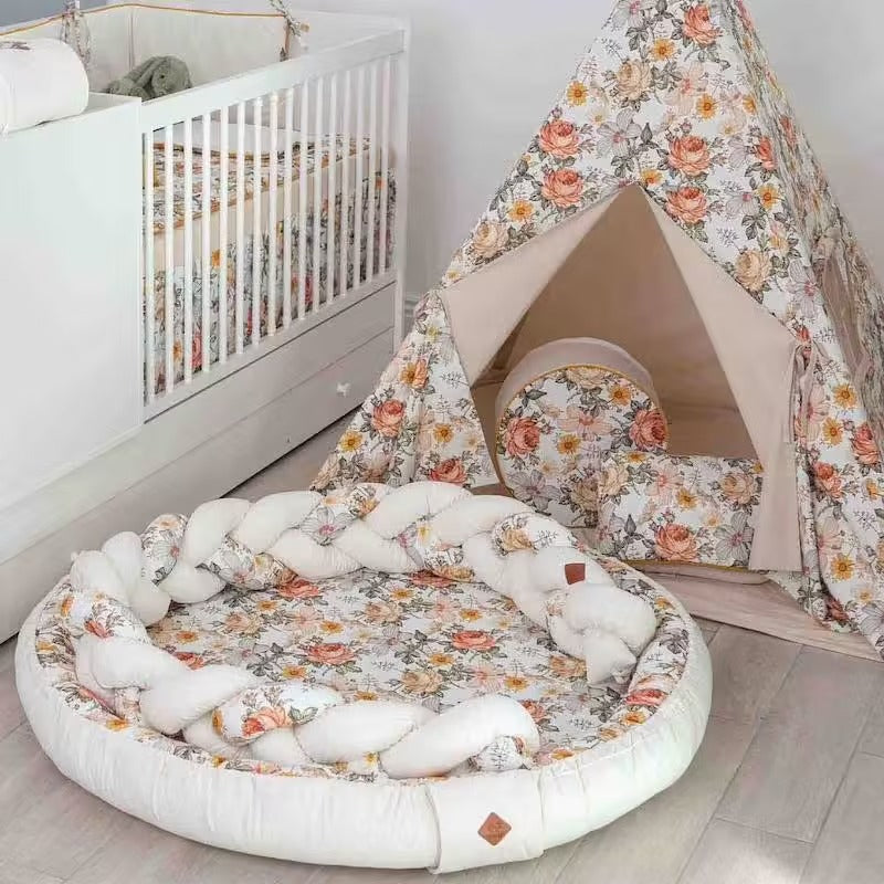 Parc de jeux tapis d'éveil néo vintage Babyride