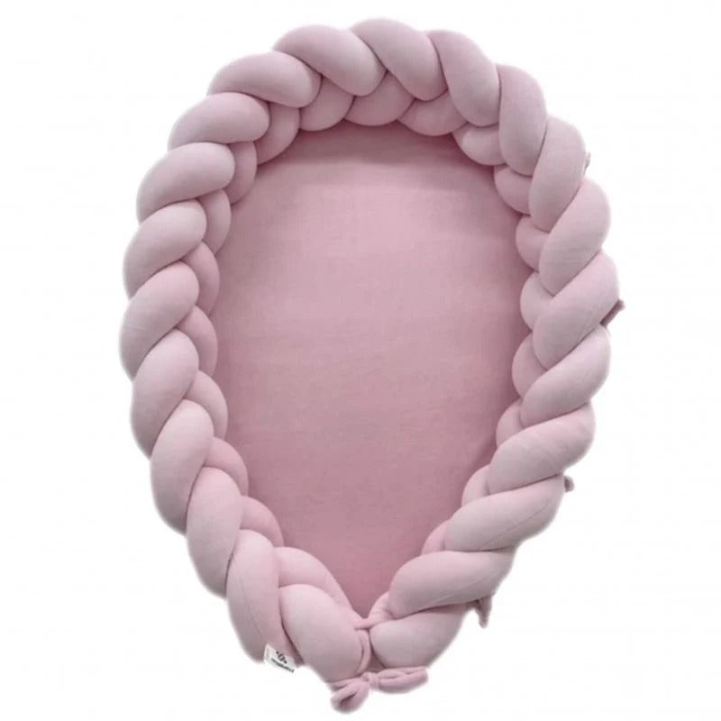 Réducteur de lit bébé tressés