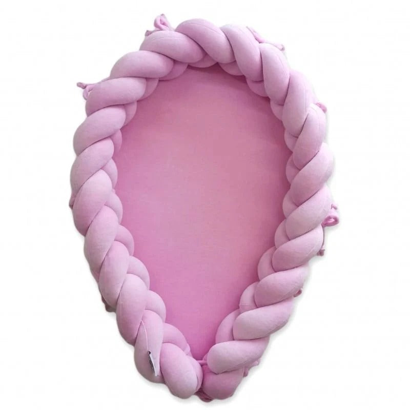 Réducteur de lit bébé tressés