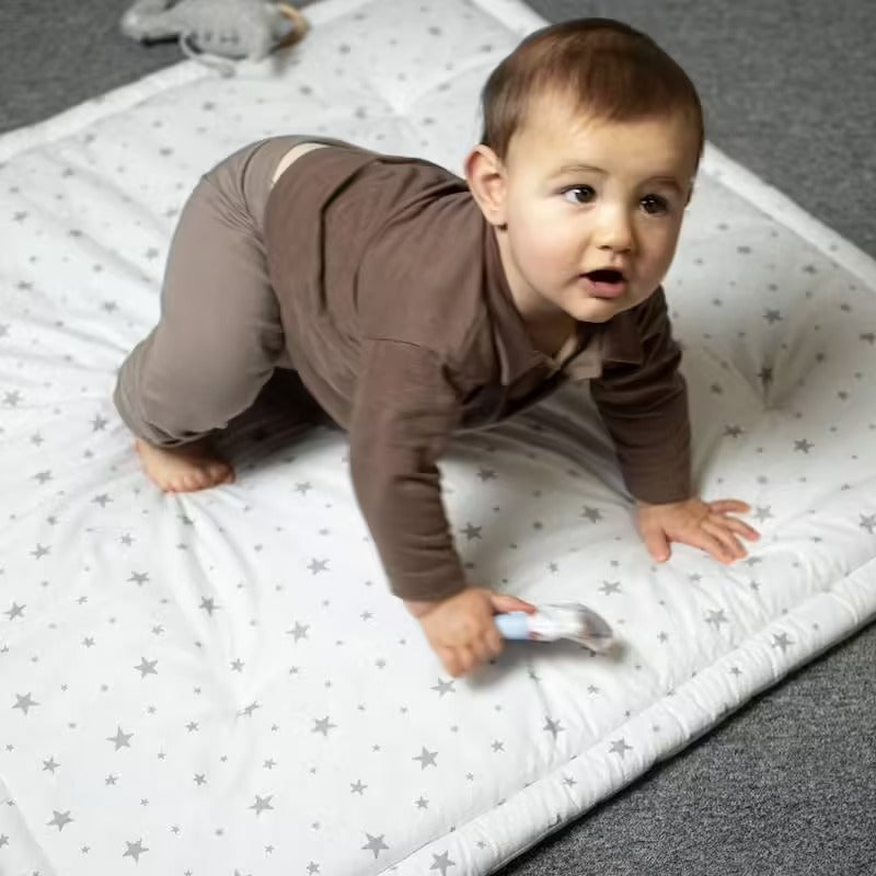 Tapis de parc et d’éveil réversible Babyride – Ciel Étoilé