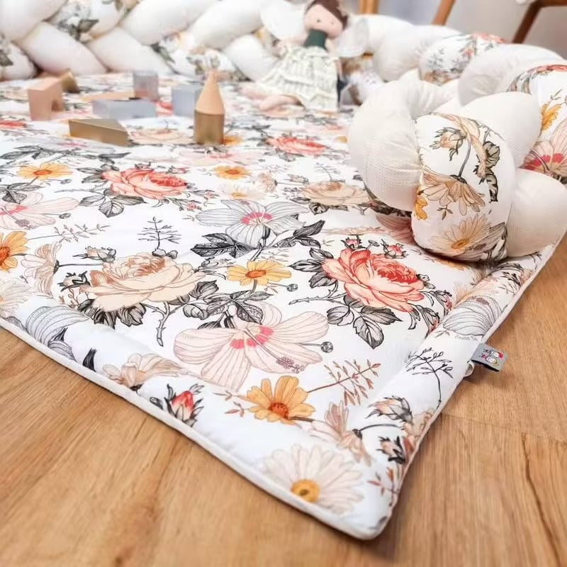 Tapis de parc et d’éveil réversible Babyride – Néo Vintage