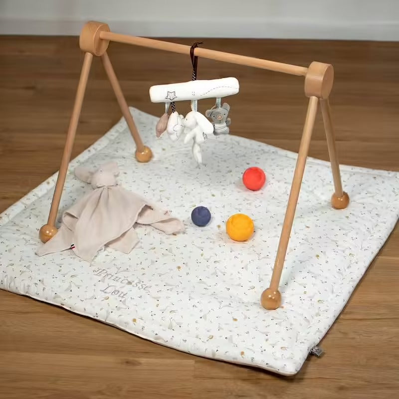 Tapis de parc et d’éveil réversible Babyride – Jardin Champêtre