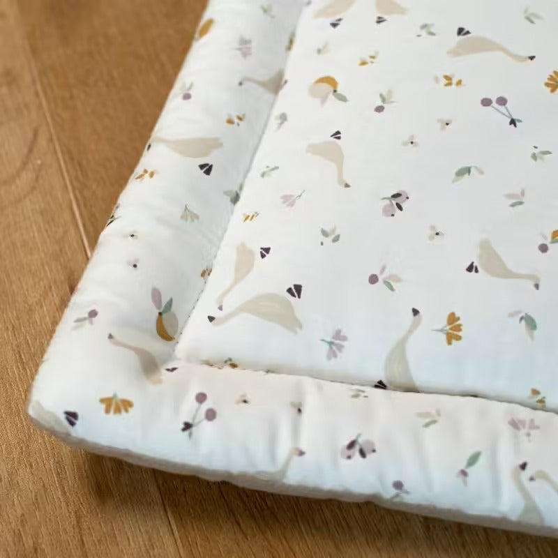 Tapis de parc et d’éveil réversible Babyride – Jardin Champêtre
