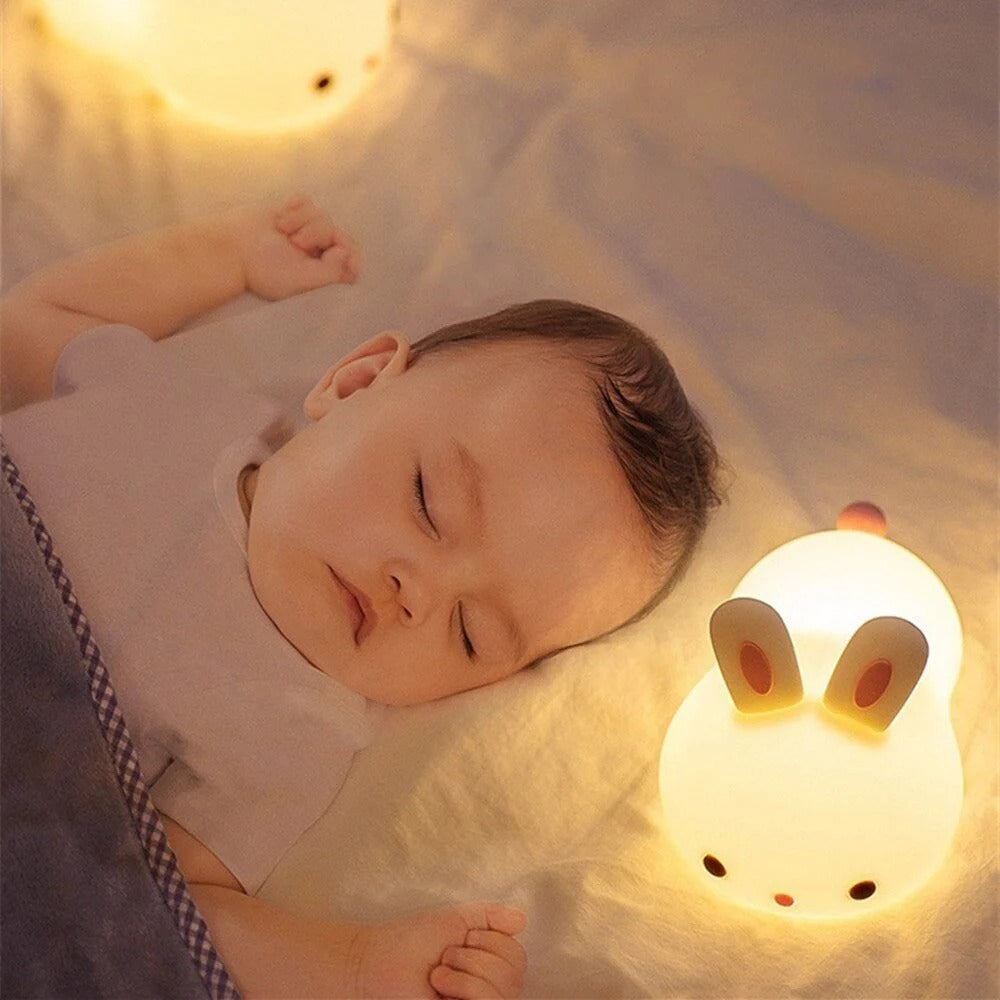 Veilleuse tactile led pour enfants – Lapin