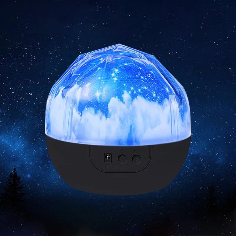Veilleuse projecteur pour enfants – Terre étoilée