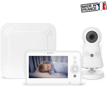 Babyphone vidéo Babyride avec détecteur de mouvements SafeSleep