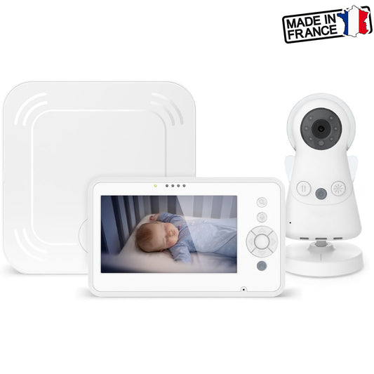 Babyphone vidéo Babyride avec détecteur de mouvements SafeSleep