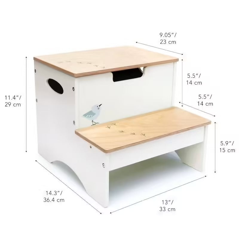 Marchepied enfant avec rangement Babyride