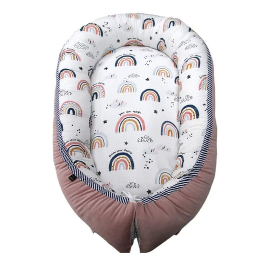 Réducteur de lit bébé – Arc-en-ciel