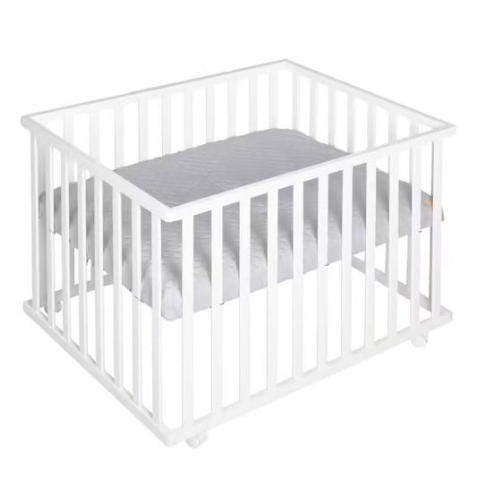 Parc bébé rectangulaire sur roulettes Babyride
