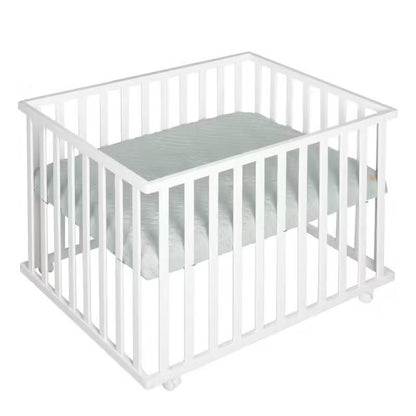 Parc bébé rectangulaire sur roulettes Babyride