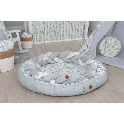 Parc de jeux tapis d'éveil eucalyptus Babyride