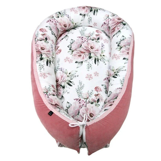 Réducteur de lit bébé – Pivoine