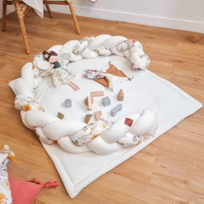 Tapis de parc et d’éveil réversible Babyride – Néo Vintage