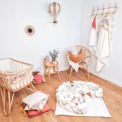 Tapis de parc et d’éveil réversible Babyride – Néo Vintage